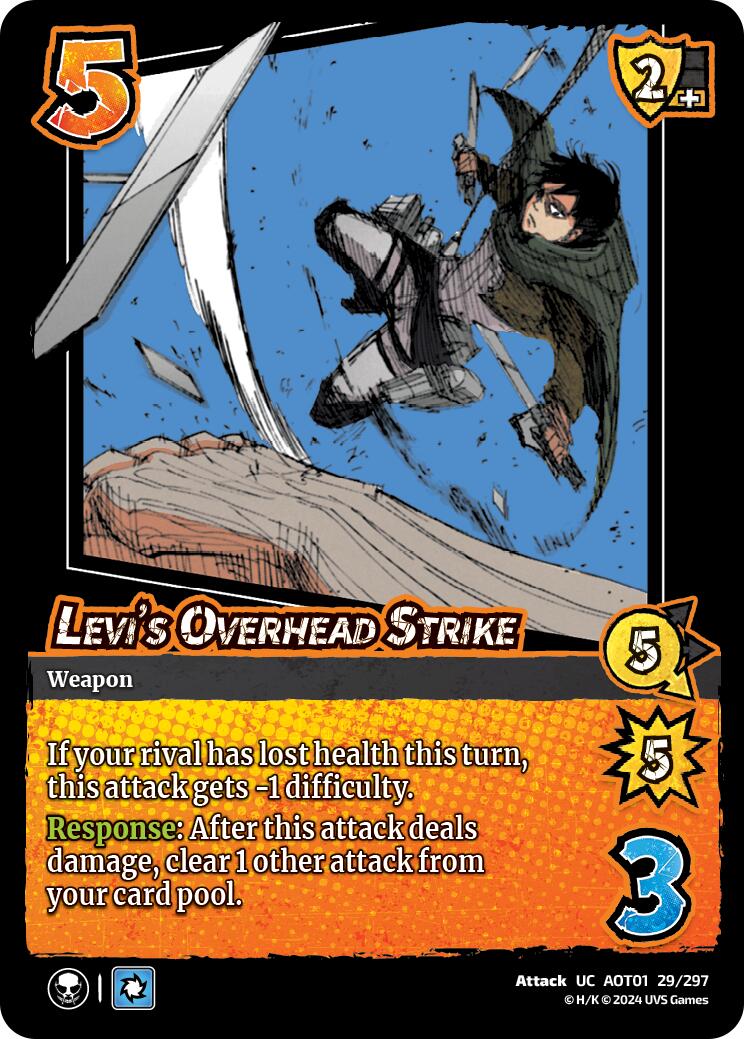 Levi's Overhead Strike [AOT1 - 29/297]