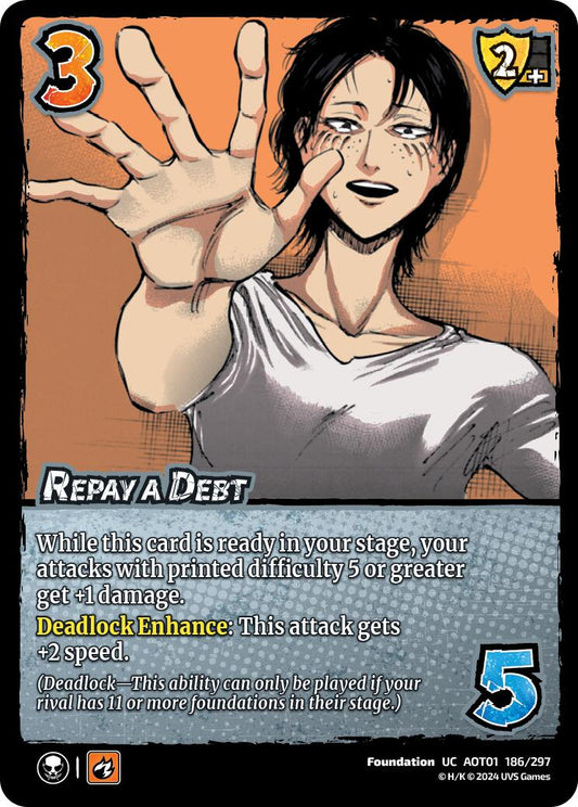 Repay a Debt [AOT1 - 186/297]