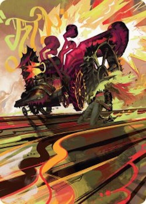 Rocketeer Boostbuggy Art Card