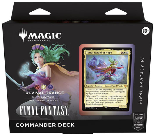 FINAL FANTASY Commander Deck - FINAL FANTASY VI Revival Trance [FIC]