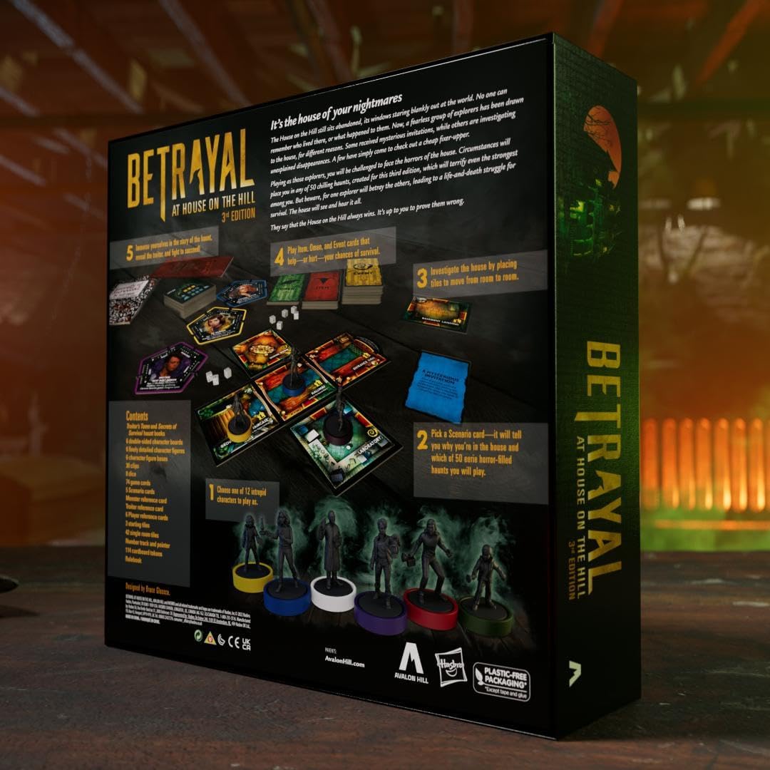 Betrayal at house on the hill 3rd edition