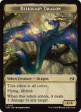 Reliquary Dragon // Dragon (0011) Double-Sided Token