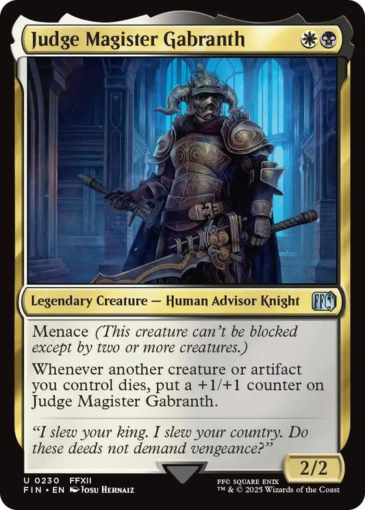 Judge Magister Gabranth [FIN - 230]
