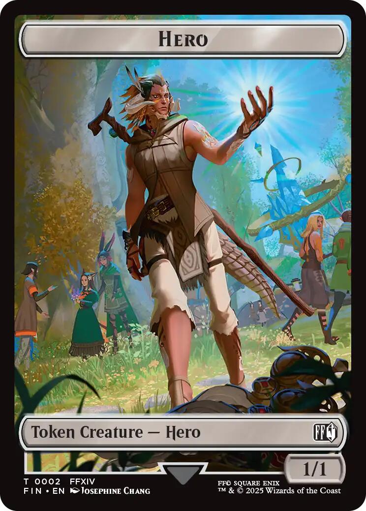 Hero (0002) // Knight Double-Sided Token [FIN - 2 // 10]