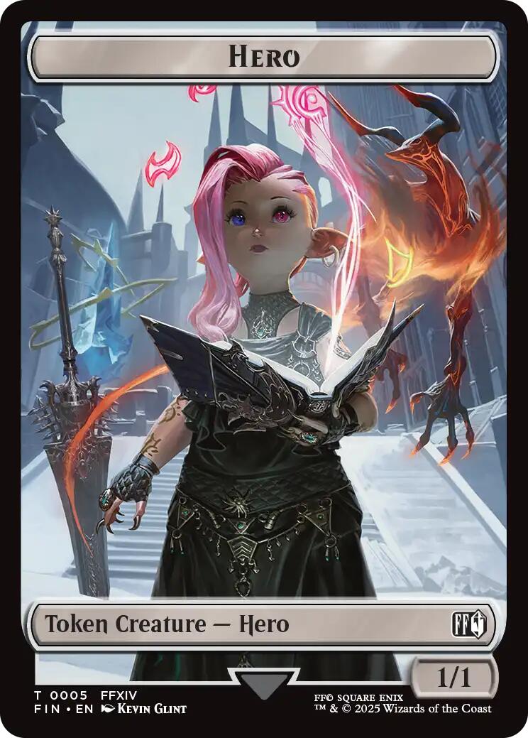Hero (0005) // Food Double-Sided Token [FIN - 5 // 22]