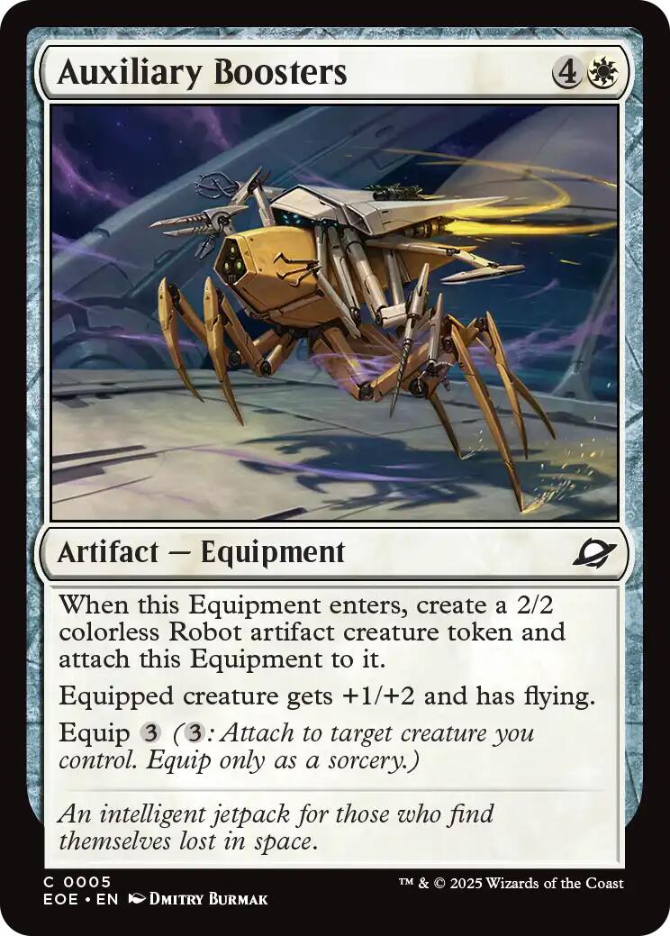 Auxiliary Boosters [EOE - 5]