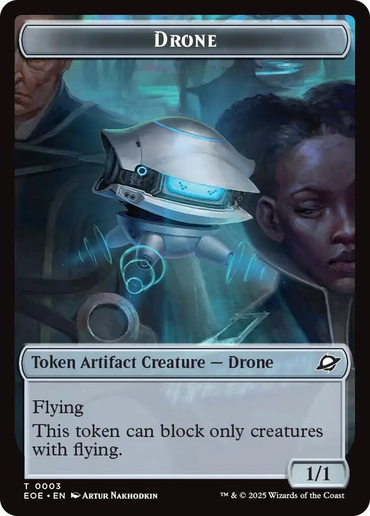 Drone // Lander (0005) Doubled-Sided Token [EOE - 3 // 5]