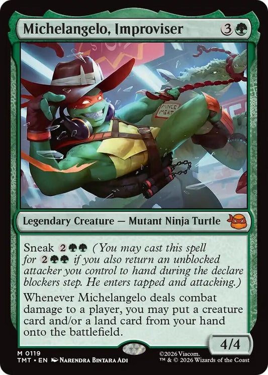 Michelangelo, Improviser