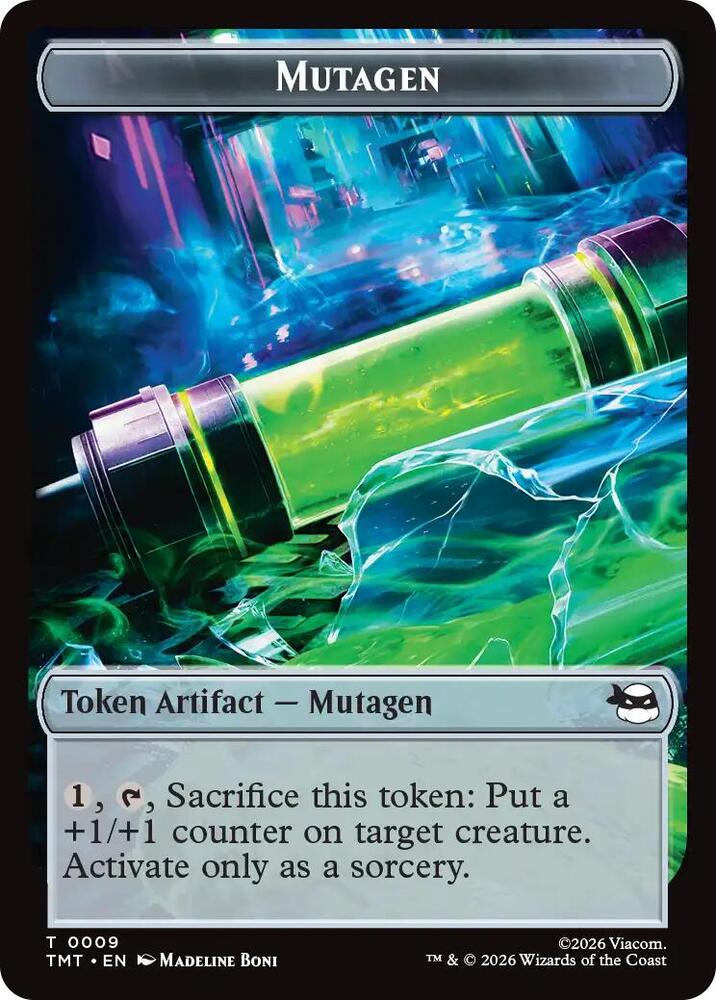 Robot // Mutagen Double-Sided Token (Back)