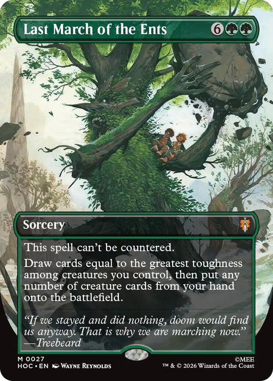 Last March of the Ents (Borderless)