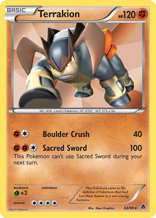 Terrakion [EPO - 63/98]