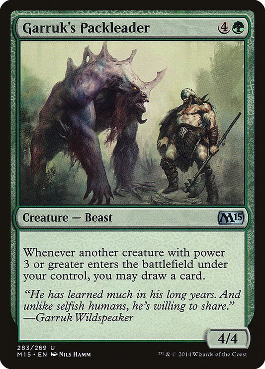 Garruk's Packleader [M15 - 283]