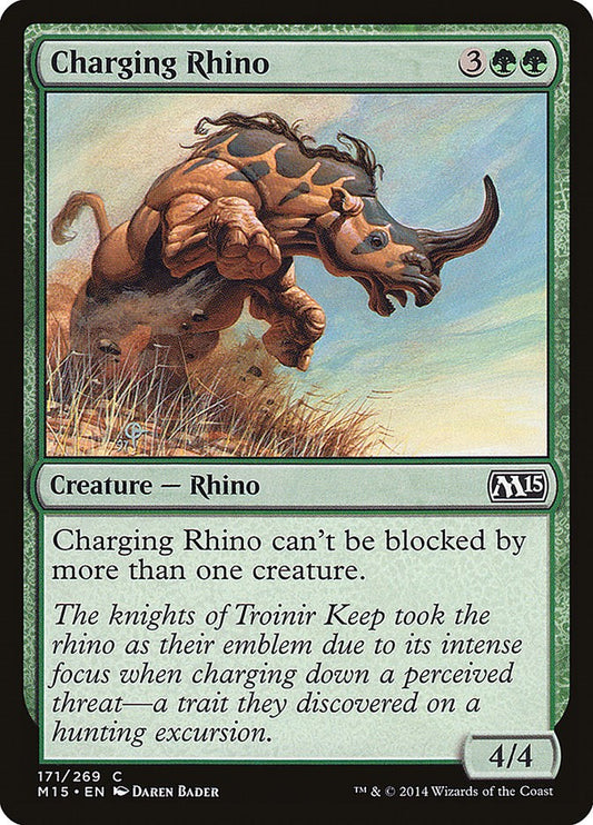 Charging Rhino [M15 - 171]