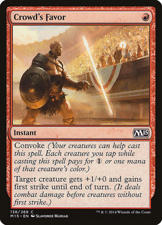 Crowd's Favor [M15 - 138]