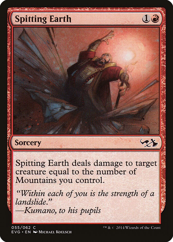 Spitting Earth [DD3 - 55]