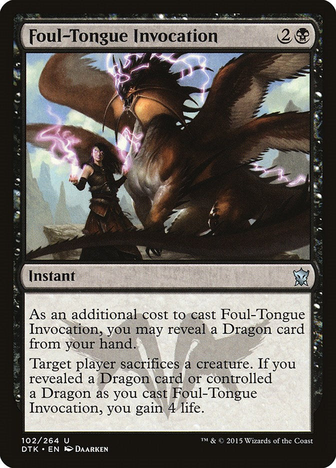 Foul-Tongue Invocation [DTK - 102]