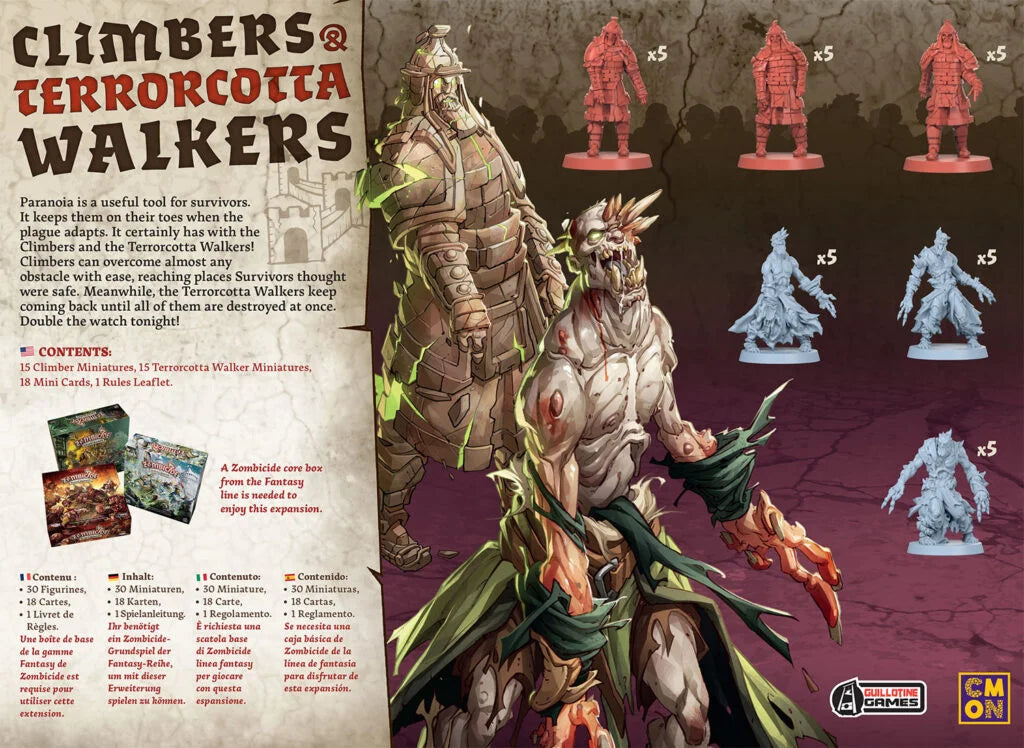 Zombicide - Climbers terrorcotta Walkers -