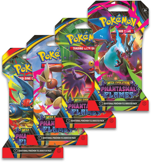 Sleeved Pokémon Phantasmal Flames Pack