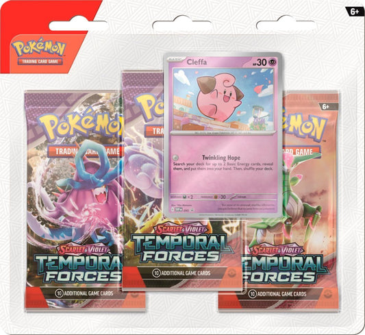 Pokémon : Temporal Forces - Cleffa 3 Packs Blister