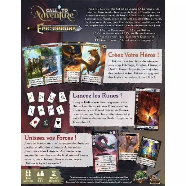 Call to Adventure - Epic origins