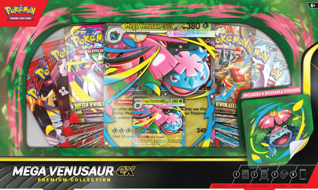Pokémon :  Mega Venusaur Ex - Premium Collection