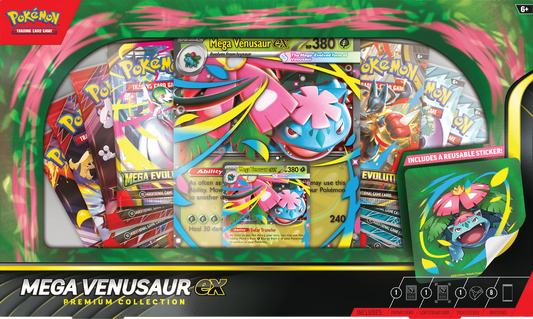 Pokémon :  Mega Venusaur Ex - Premium Collection