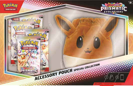Pokémon :  Prismatic Evolutions - Accessory Pouch Special Collection (Scarlet & Violet)